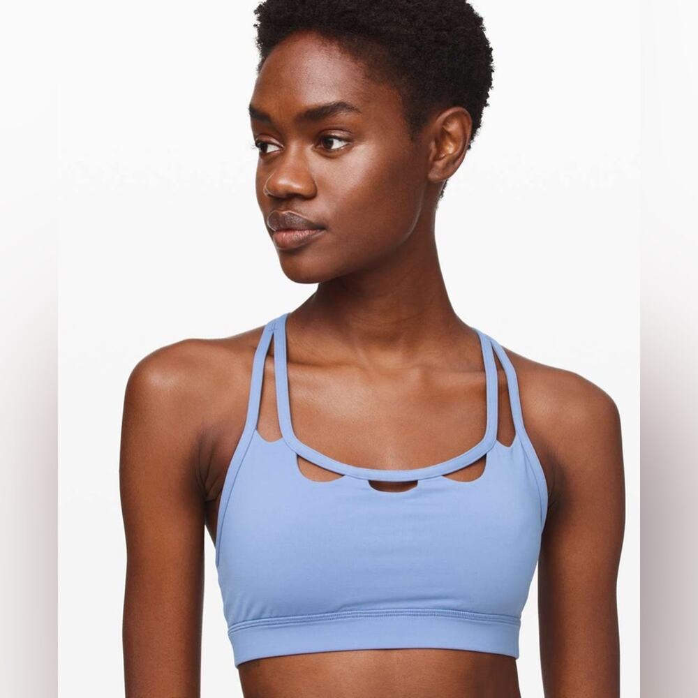 Lululemon Energy Bra *Crescent
Tempest Blue